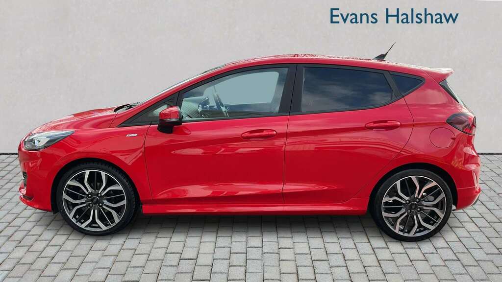 Ford Fiesta 1.0 Ecoboost St-line X 2023 PK23HPZ Red #3