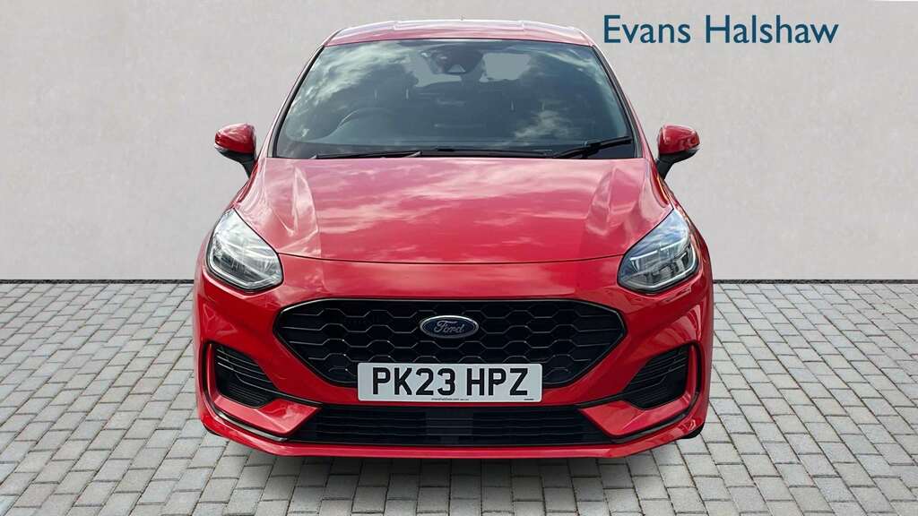 Ford Fiesta 1.0 Ecoboost St-line X 2023 PK23HPZ Red #4