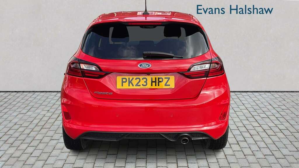 Ford Fiesta 1.0 Ecoboost St-line X 2023 PK23HPZ Red #5