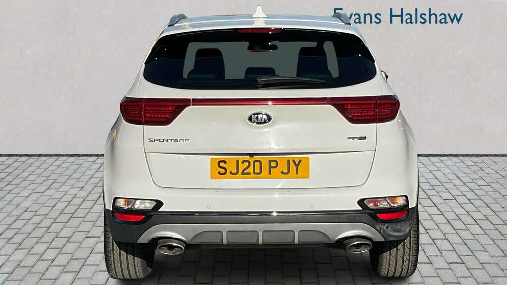 Kia Sportage 1.6T Gdi Isg Gt-line Dct Awd 2020 SJ20PJY White #5