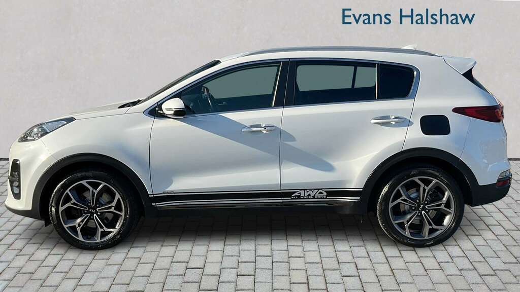 Kia Sportage 1.6T Gdi Isg Gt-line Dct Awd 2020 SJ20PJY White #3