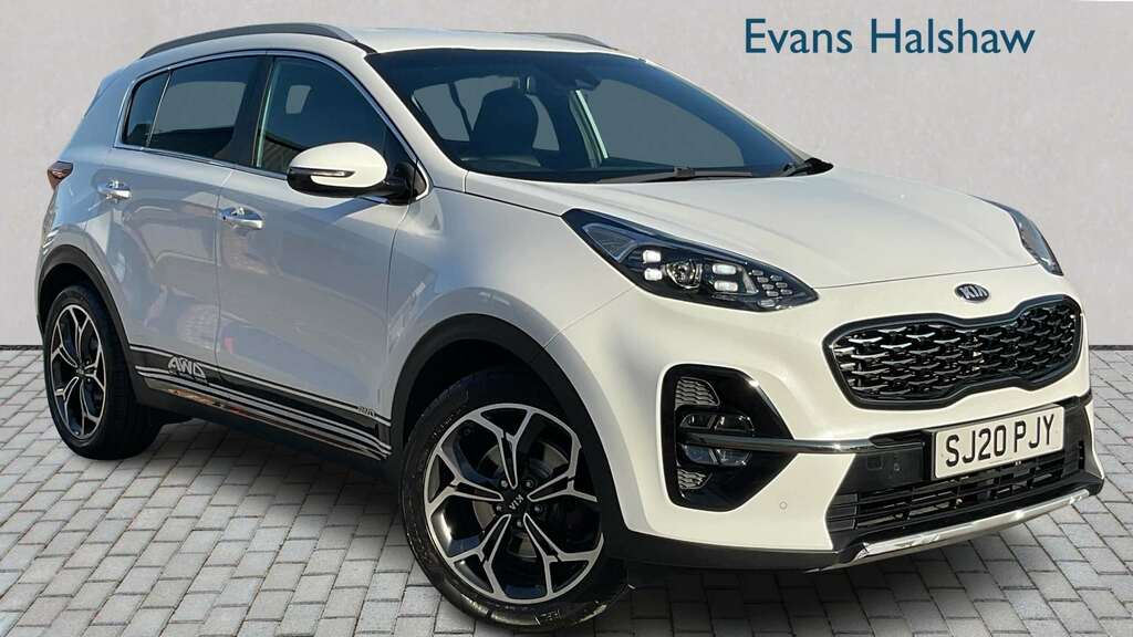 Kia Sportage 1.6T Gdi Isg Gt-line Dct Awd 2020 White