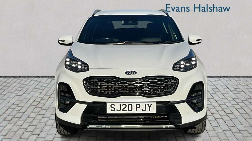 Kia Sportage 1.6T Gdi Isg Gt-line Dct Awd 2020 SJ20PJY White #4