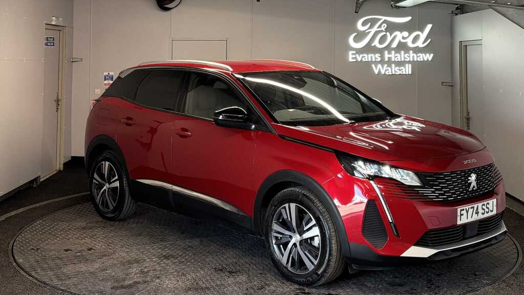 Peugeot 3008 1.6 Hybrid 225 Allure E-eat8 2024 Red