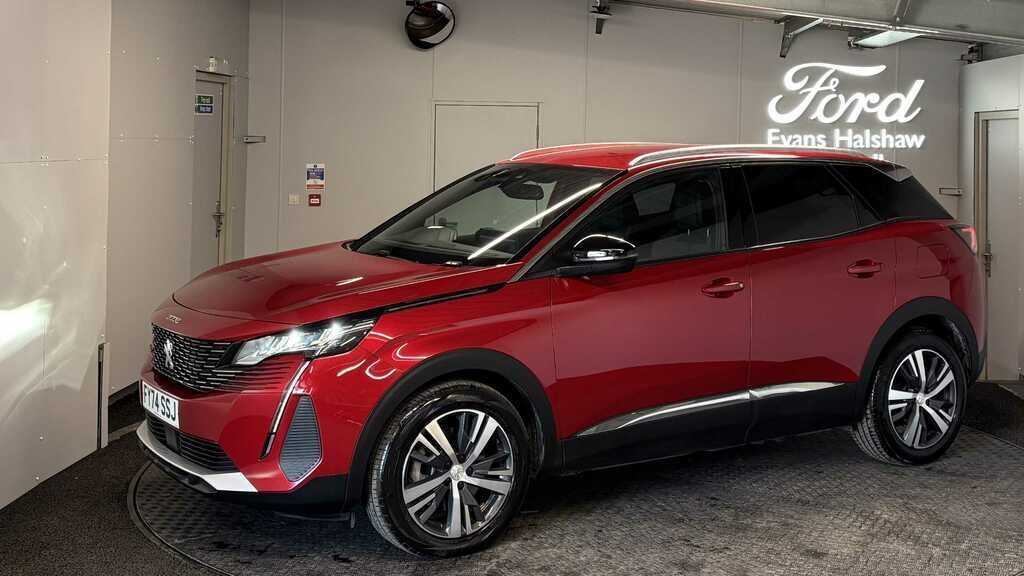 Peugeot 3008 1.6 Hybrid 225 Allure E-eat8 2024 FY74SSJ Red #2