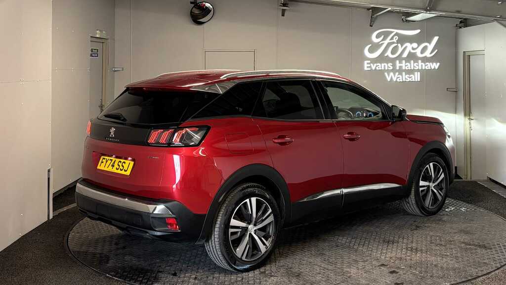 Peugeot 3008 1.6 Hybrid 225 Allure E-eat8 2024 FY74SSJ Red #5