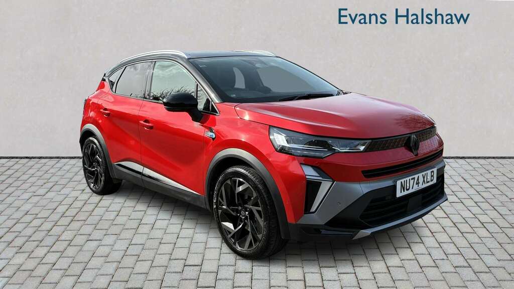 Renault Captur 1.6 E-tech Full Hybrid 145 Esprit Alpine Red