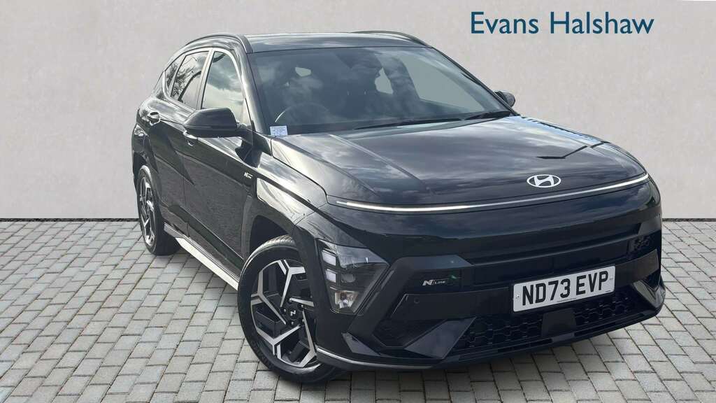 Hyundai Kona 1.6 Gdi Hybrid N Line Dct 2023 Black
