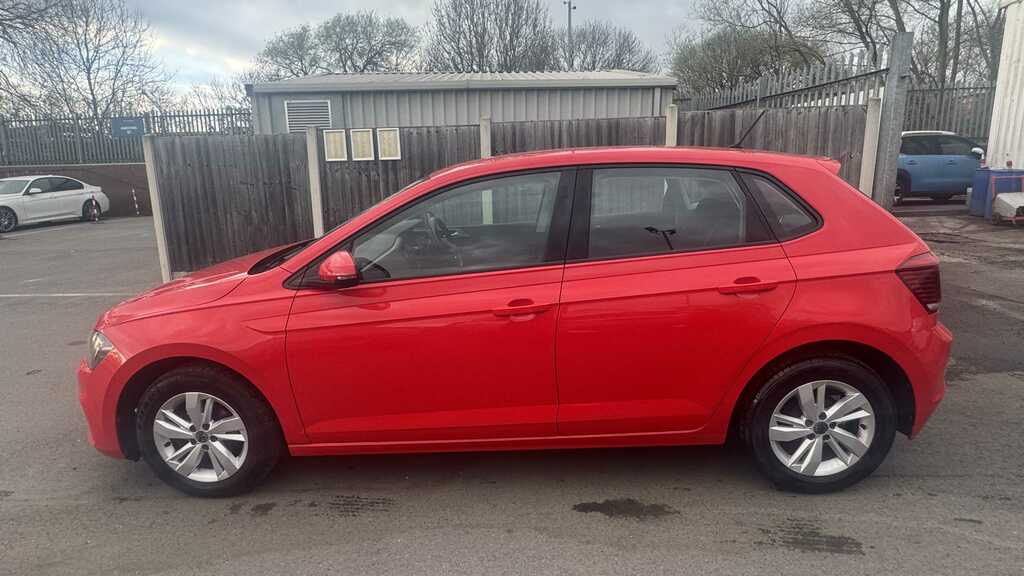 Volkswagen Polo 1.0 75 Se 2018 MW18JWF Red #3