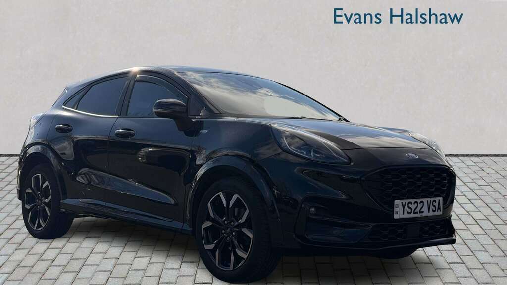 Ford Puma 1.0 Ecoboost Hybrid Mhev St-line X Dct 2022 Black