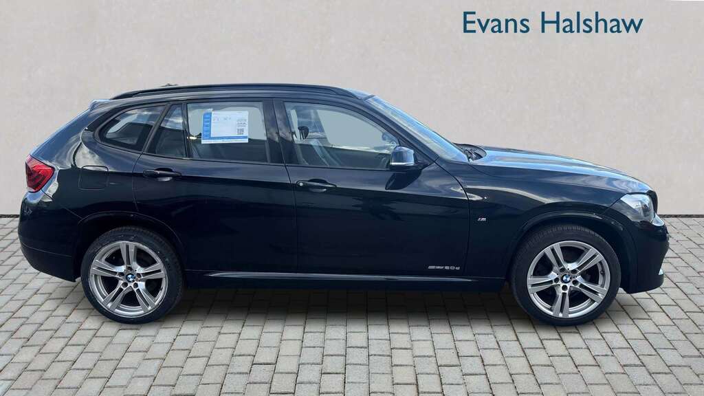 BMW X1 Sdrive 20D M Sport 2014 ML14YXZ Black #6