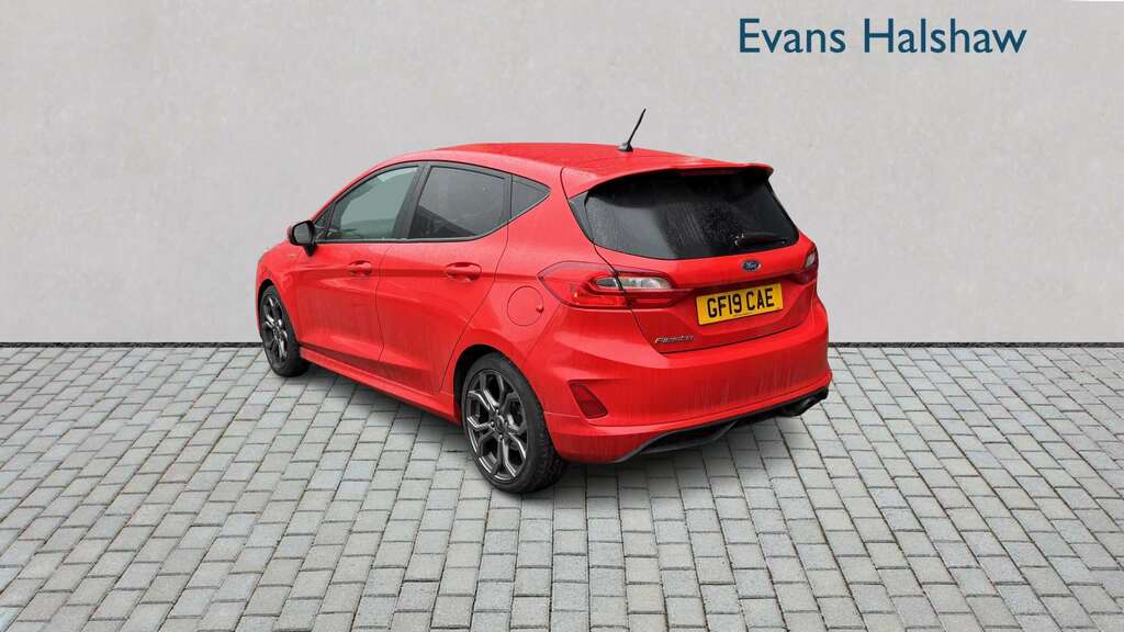 Ford Fiesta 1.0 Ecoboost 125 St-line 2019 GF19CAE Red #3