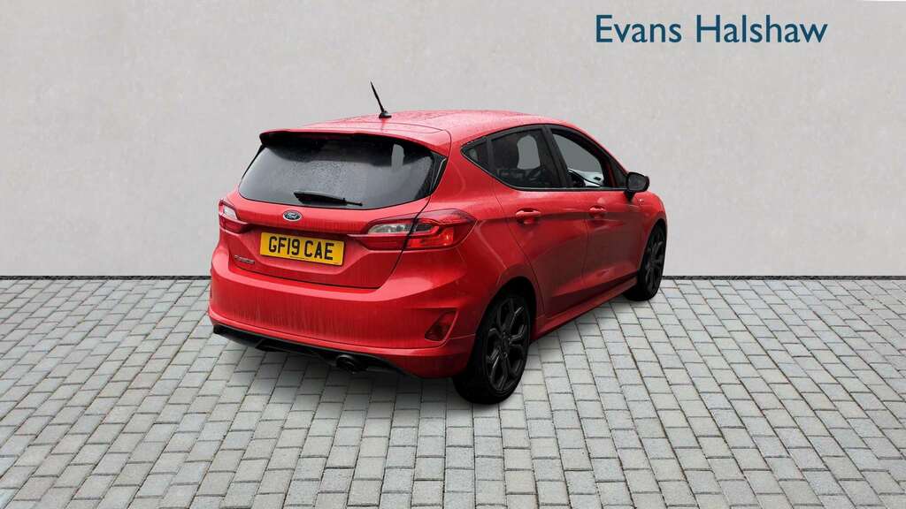 Ford Fiesta 1.0 Ecoboost 125 St-line 2019 GF19CAE Red #4