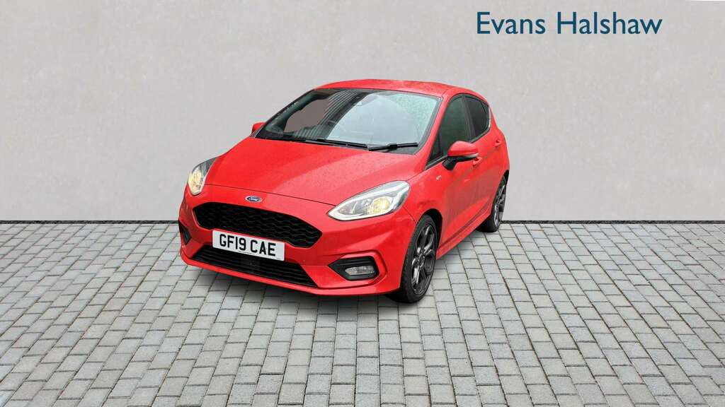 Ford Fiesta 1.0 Ecoboost 125 St-line 2019 GF19CAE Red #2