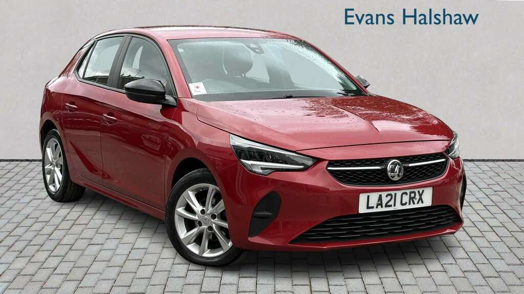 Vauxhall Corsa 1.2 Se 2021 LA21CRX Red