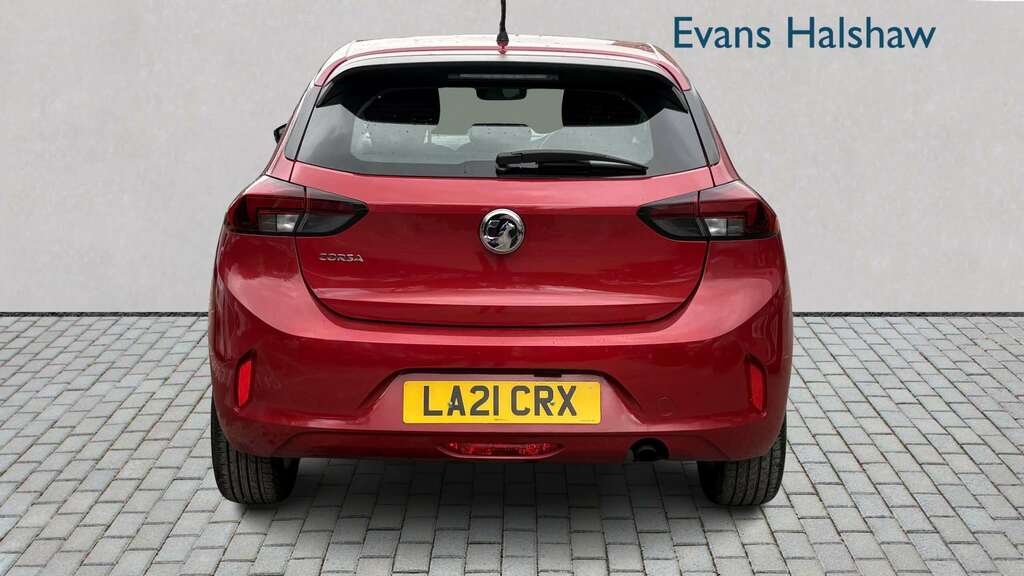 Vauxhall Corsa 1.2 Se 2021 LA21CRX Red #4