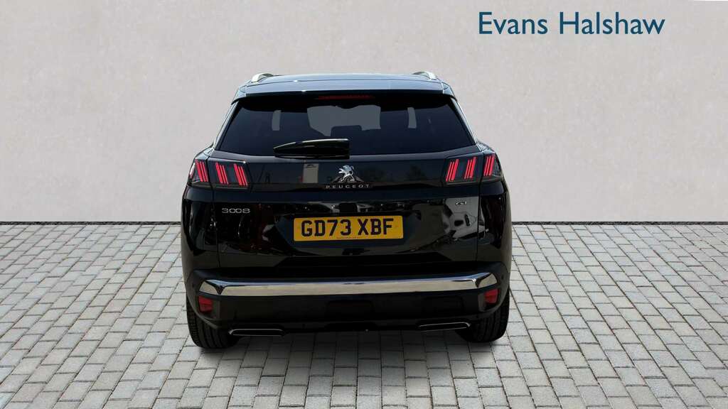 Peugeot 3008 1.2 Hybrid 136 Gt E-dsc6 2024 GD73XBF Black #5