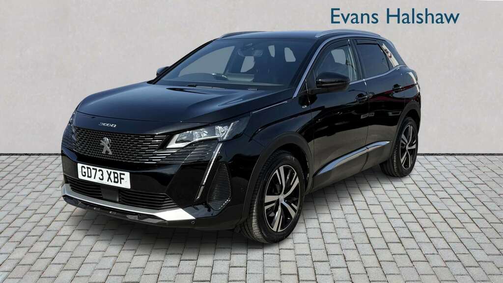 Peugeot 3008 1.2 Hybrid 136 Gt E-dsc6 2024 GD73XBF Black #3
