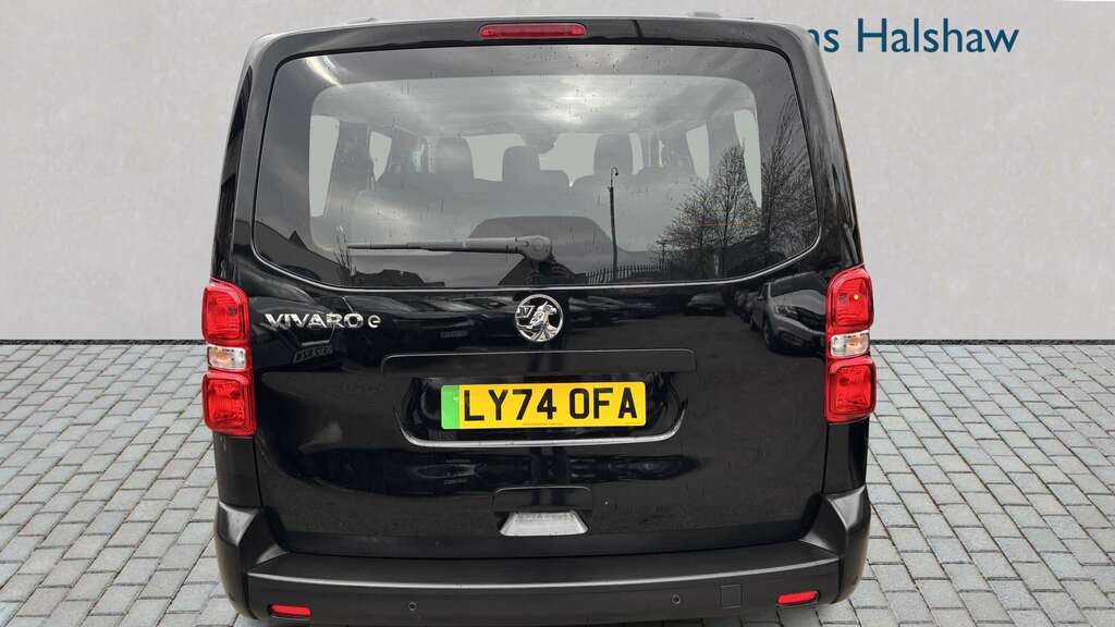 Vauxhall Vivaro 100Kw Combi XL 49Kwh 2025 LY74OFA Black #4