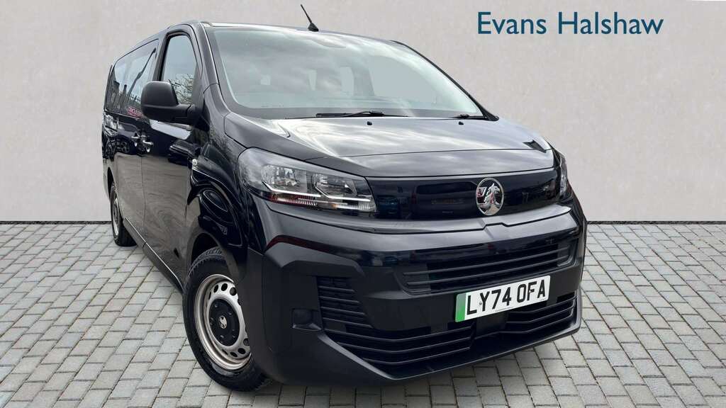 Vauxhall Vivaro 100Kw Combi XL 49Kwh 2025 Black