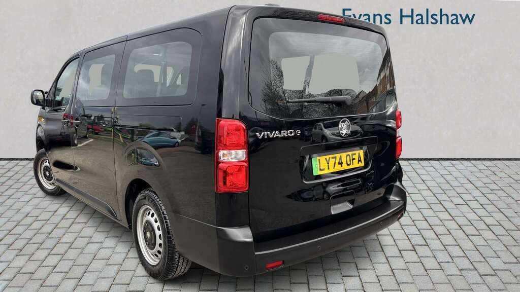 Vauxhall Vivaro 100Kw Combi XL 49Kwh 2025 LY74OFA Black #2
