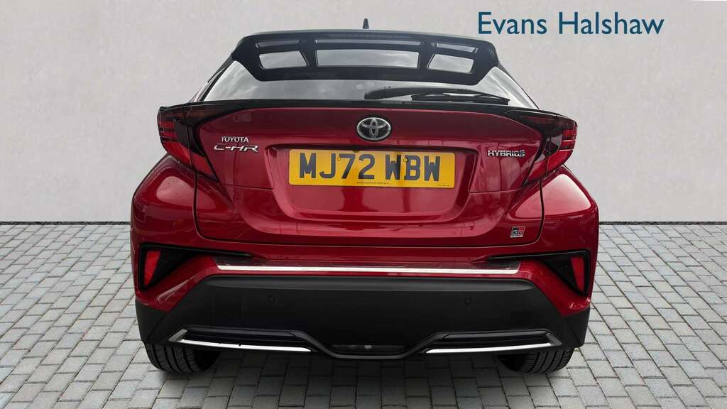 Toyota C-Hr 2.0 Phev Gr Sport Cvt 2022 MJ72WBW Red #3