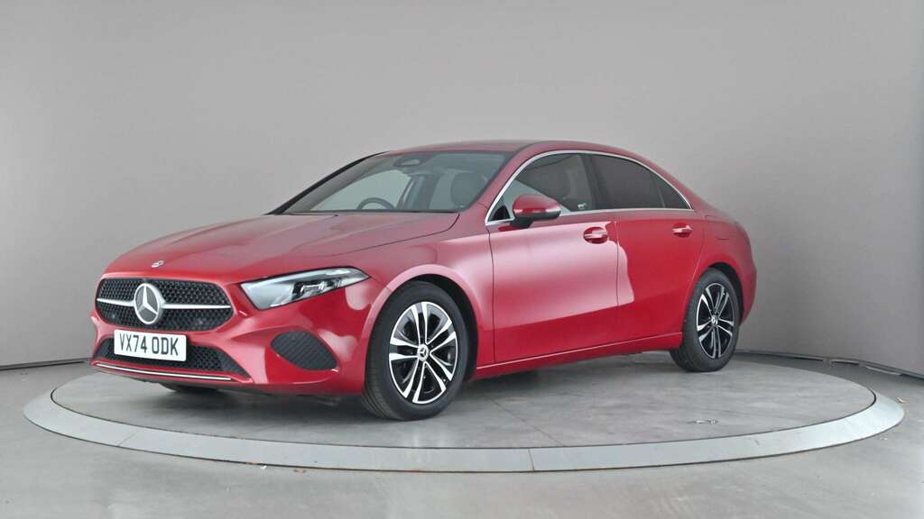 Mercedes-Benz A Class A180 Sport Executive 2024 VX74ODK Red #3