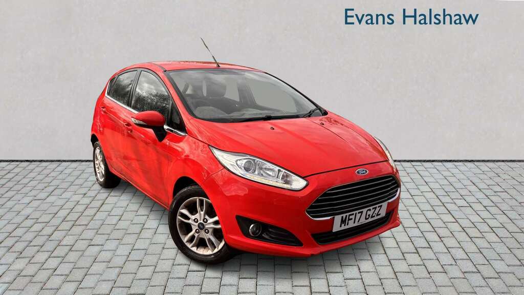 Ford Fiesta 1.25 82 Zetec 2017 Red