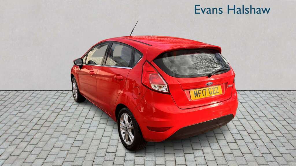 Ford Fiesta 1.25 82 Zetec 2017 MF17GZZ Red #3