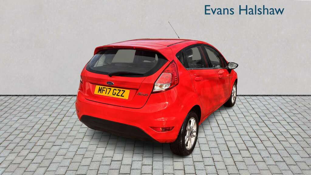 Ford Fiesta 1.25 82 Zetec 2017 MF17GZZ Red #2