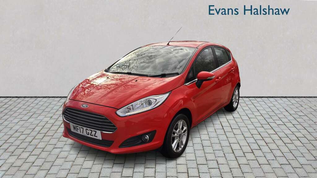 Ford Fiesta 1.25 82 Zetec 2017 MF17GZZ Red #4
