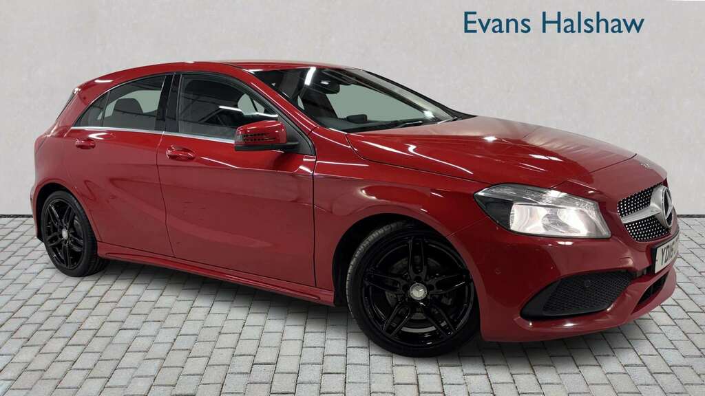 Mercedes-Benz A Class A180d Amg Line Executive 2016 Red
