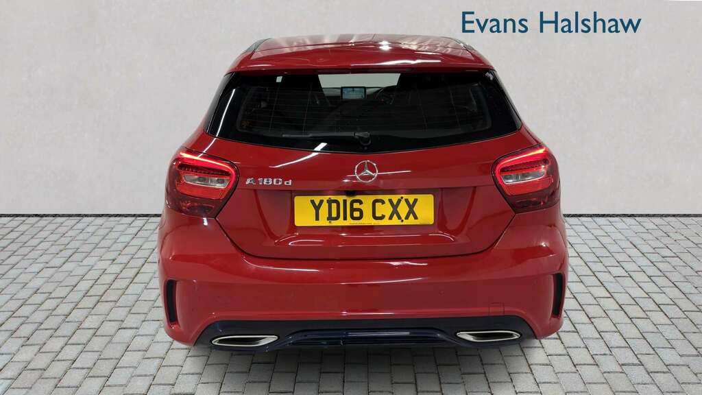 Mercedes-Benz A Class A180d Amg Line Executive 2016 YD16CXX Red #5