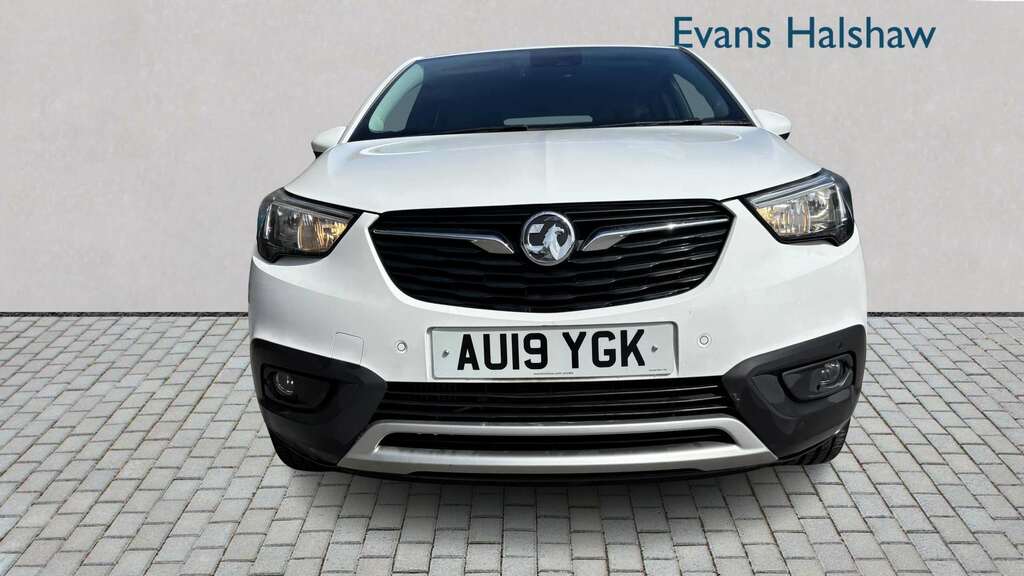 Vauxhall Crossland X 1.2T 110 Elite Start Stop 2019 AU19YGK White #2