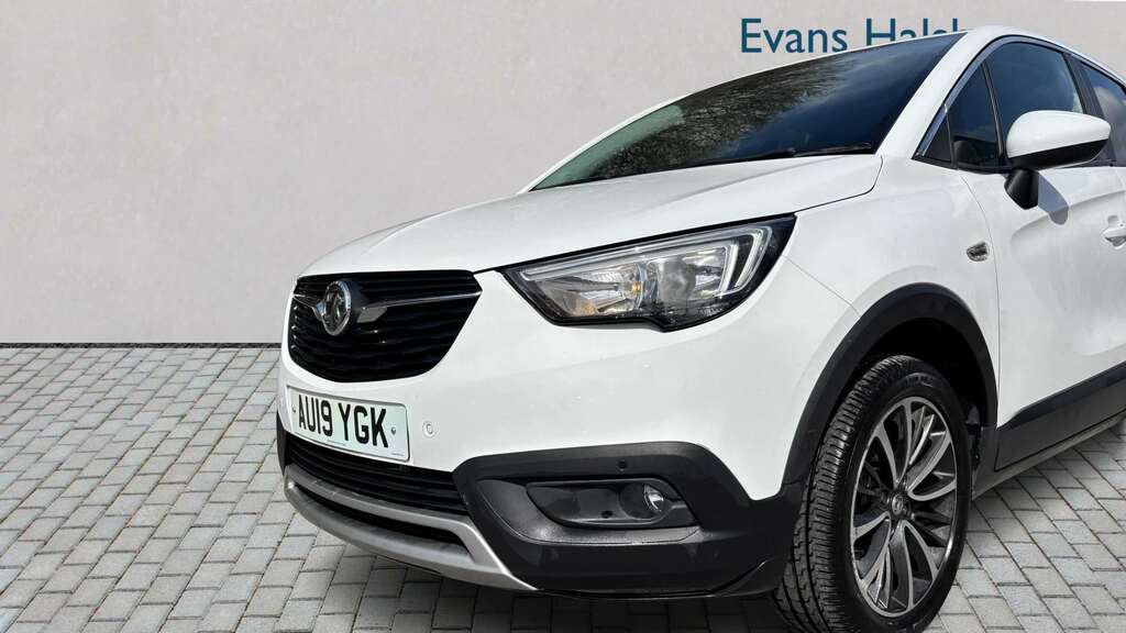 Vauxhall Crossland X 1.2T 110 Elite Start Stop 2019 AU19YGK White #3