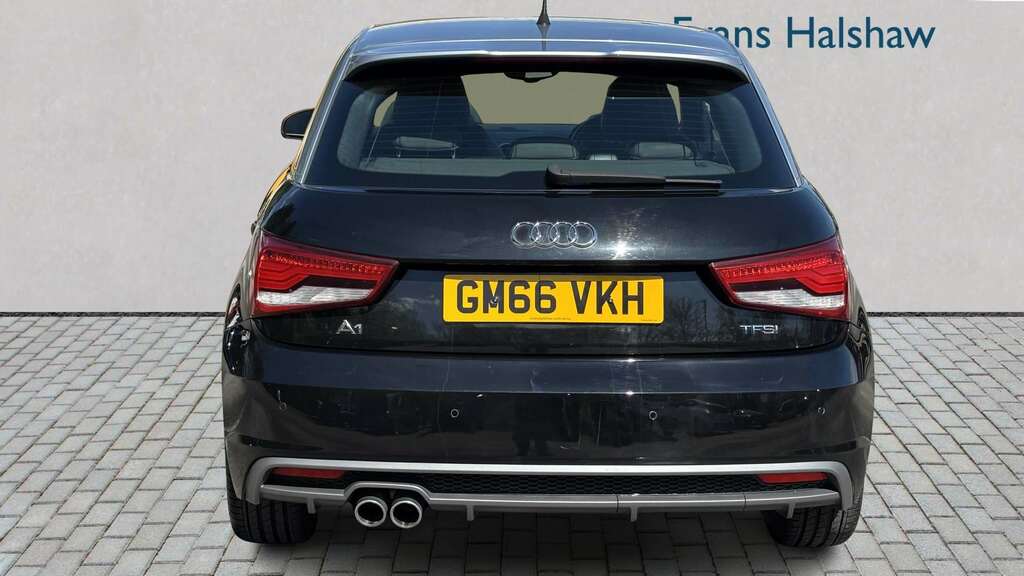 Audi A1 1.4 Tfsi S Line 2017 GM66VKH Black #6