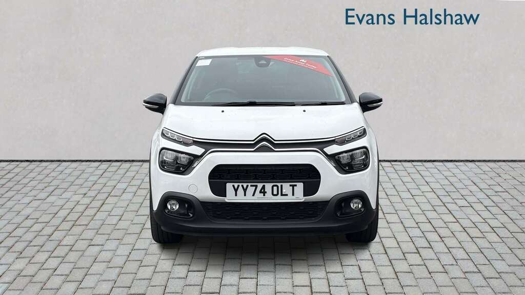 Citroen C3 1.2 Puretech Plus 2025 YY74OLT White #3