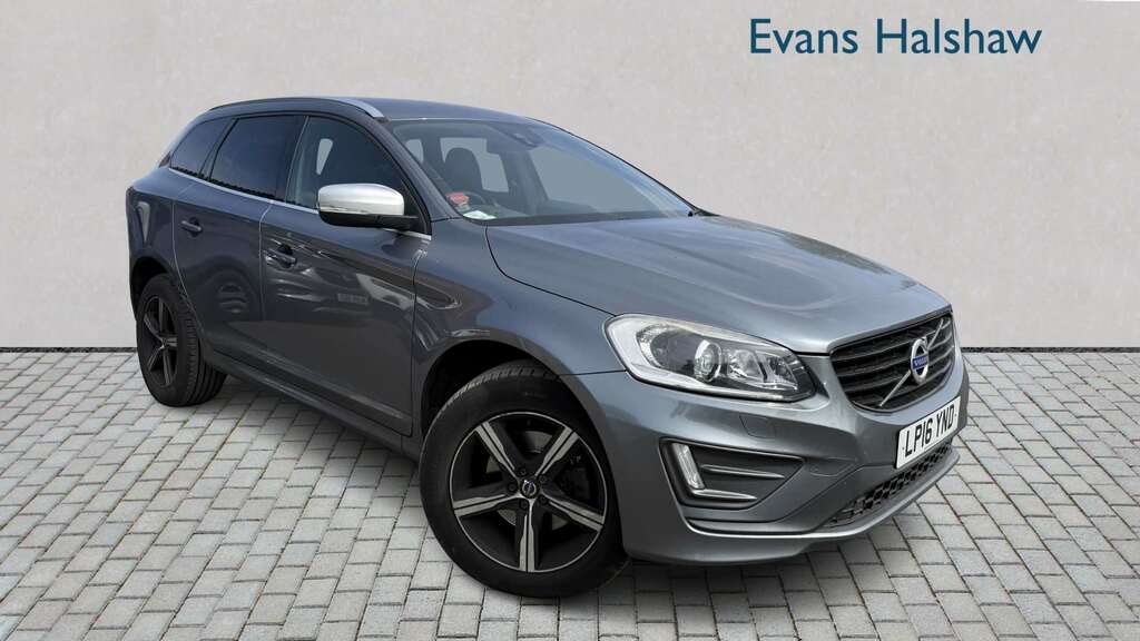 Volvo XC60 D4 190 R Design Lux Nav Awd Geartronic 2016 Grey