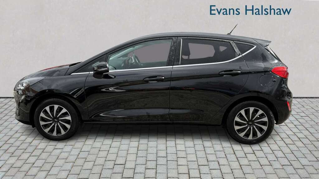 Ford Fiesta 1.0 Ecoboost Hybrid Mhev 125 Titanium 2023 KS73VSO Black #3