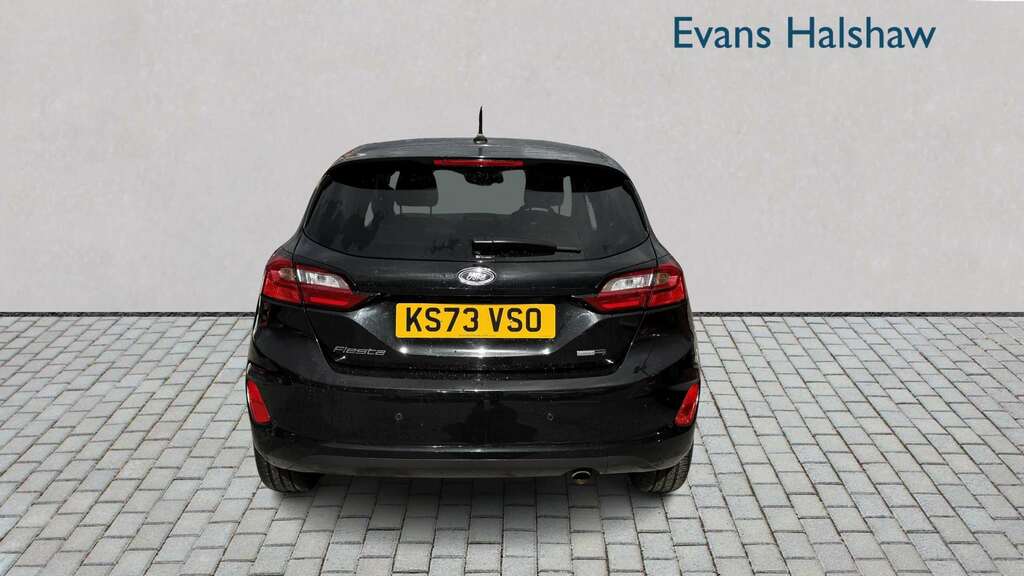 Ford Fiesta 1.0 Ecoboost Hybrid Mhev 125 Titanium 2023 KS73VSO Black #4