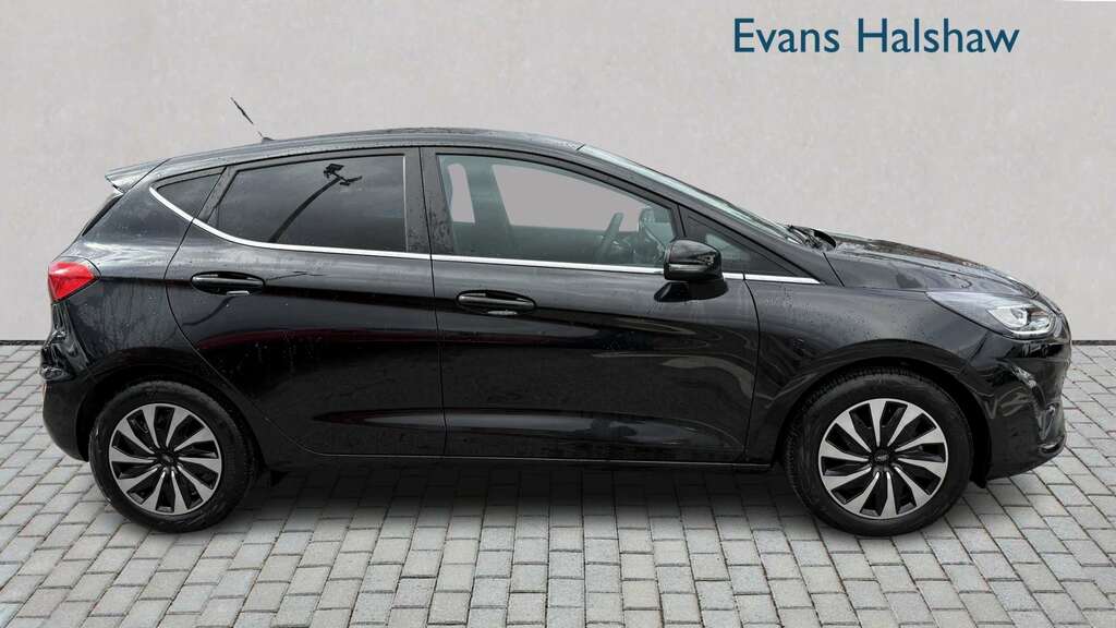 Ford Fiesta 1.0 Ecoboost Hybrid Mhev 125 Titanium 2023 KS73VSO Black #5