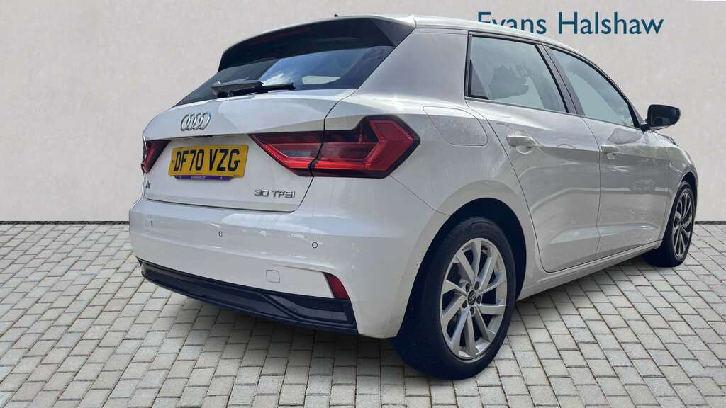 Audi A1 30 Tfsi 110 Sport 2021 DF70VZG White #4