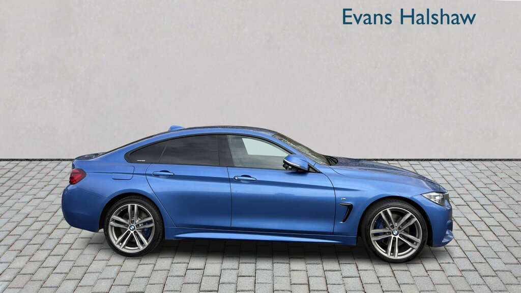 BMW 4 Series 420D 190 Xdrive M Sport Prof Media 20 DS69YUT Blue #5