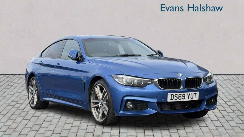 BMW 4 Series 420D 190 Xdrive M Sport Prof Media 20 Blue