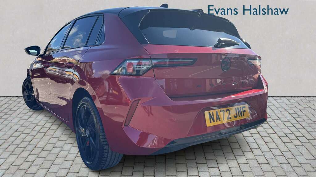 Vauxhall Astra 1.2 Turbo 130 Gs Line 2022 NA72JNF Red #2