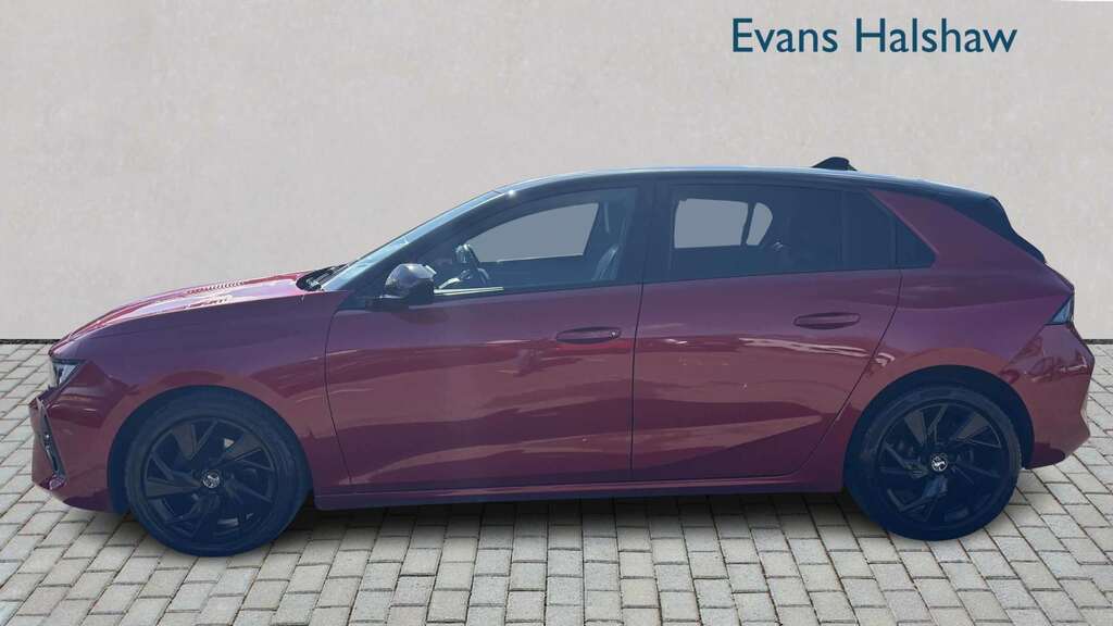Vauxhall Astra 1.2 Turbo 130 Gs Line 2022 NA72JNF Red #3