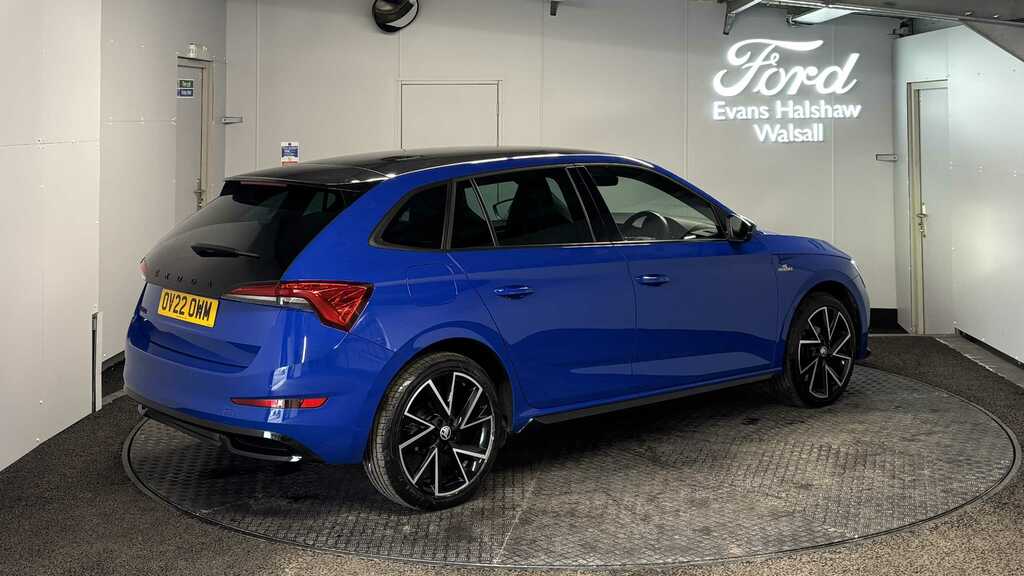Skoda Scala 1.5 Tsi Monte Carlo Dsg 2022 Blue #4
