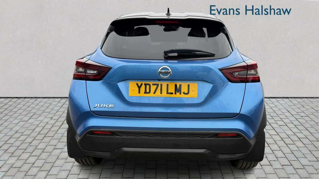 Nissan Juke 1.0 Dig-t 114 Tekna 2021 YD71LMJ Blue #6