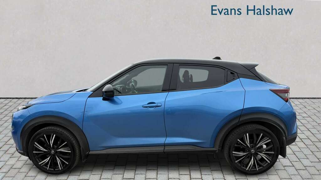 Nissan Juke 1.0 Dig-t 114 Tekna 2021 YD71LMJ Blue #4