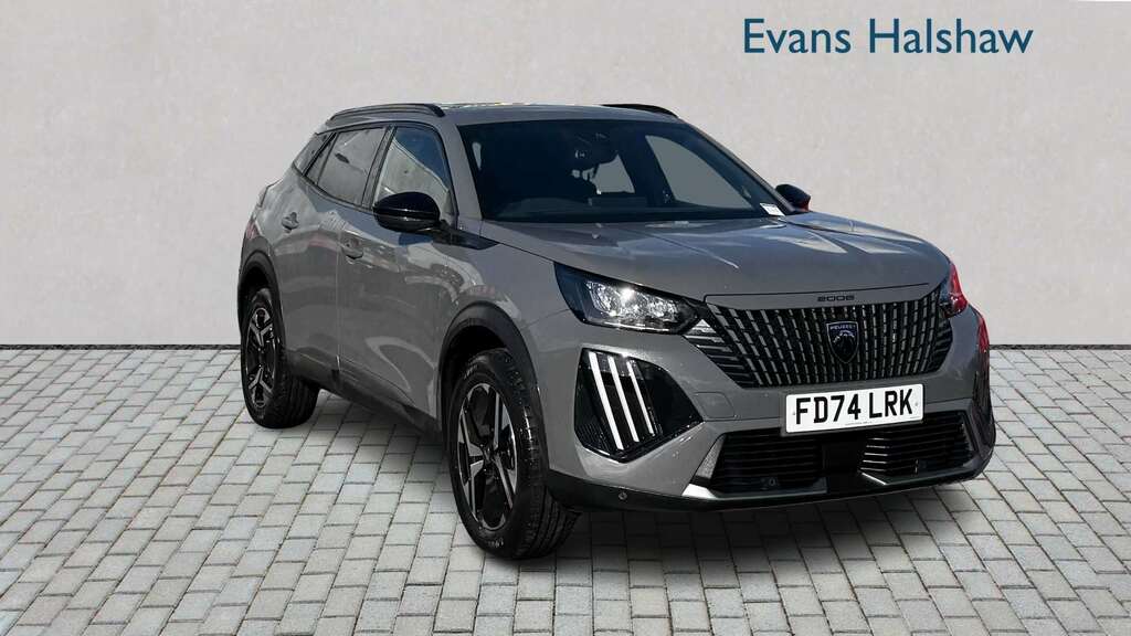 Peugeot 2008 1.2 Puretech 130 Allure Eat8 2025 FD74LRK Grey #2